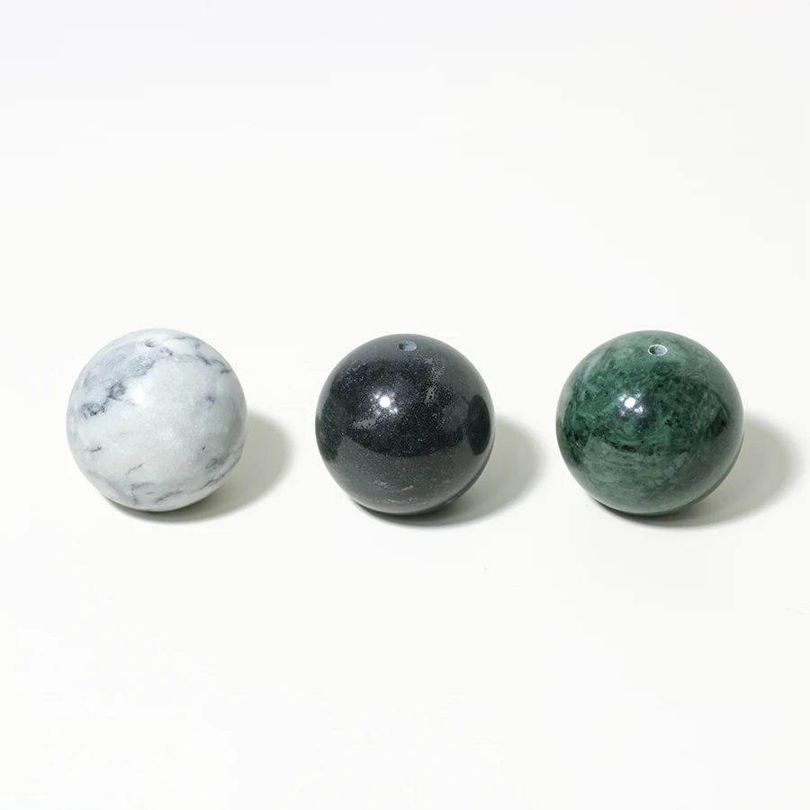 Marble Incense Holder Aromatherapy Ornament Ball Shape Marble Incense Stick Holder Home Decor for Yoga Meditation Incense Stand
