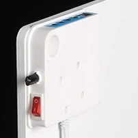 No noise or smell Household economical and eco-friendly wall convector Wifi Control and Remote thermostat 425W Panel Room Heater