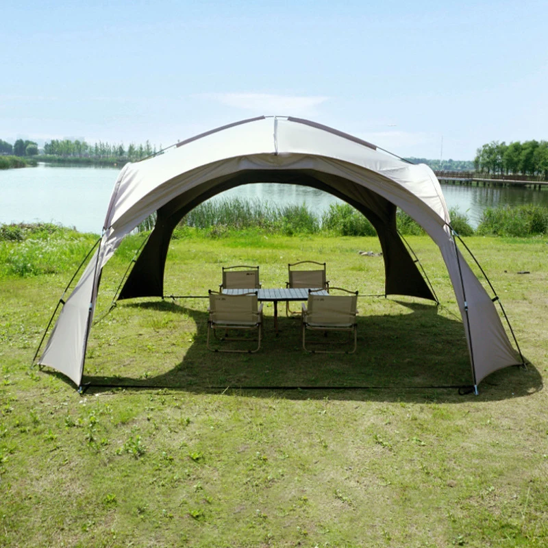 Easy to Set up Hemispheric Dome Tent Festival Tents Outdoor Camping  Pop Up Awning Tent Canopy Sun Shelter With Mosquito Net