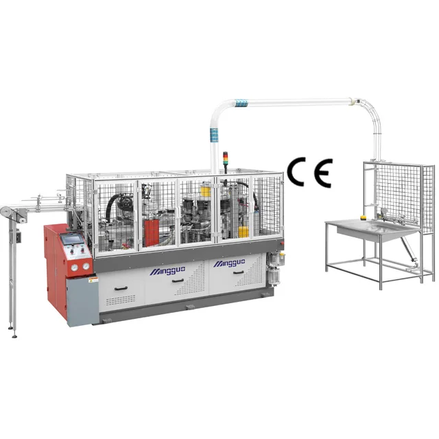 Feeding Sealing Oiling Automatic Environmental Paper Cup Forming Machine