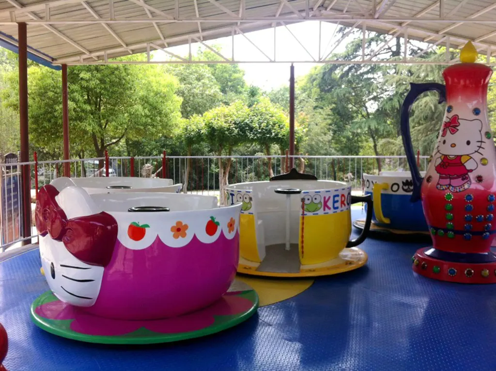 funny attraction good quality city park equipment rides tea cup rides for sale