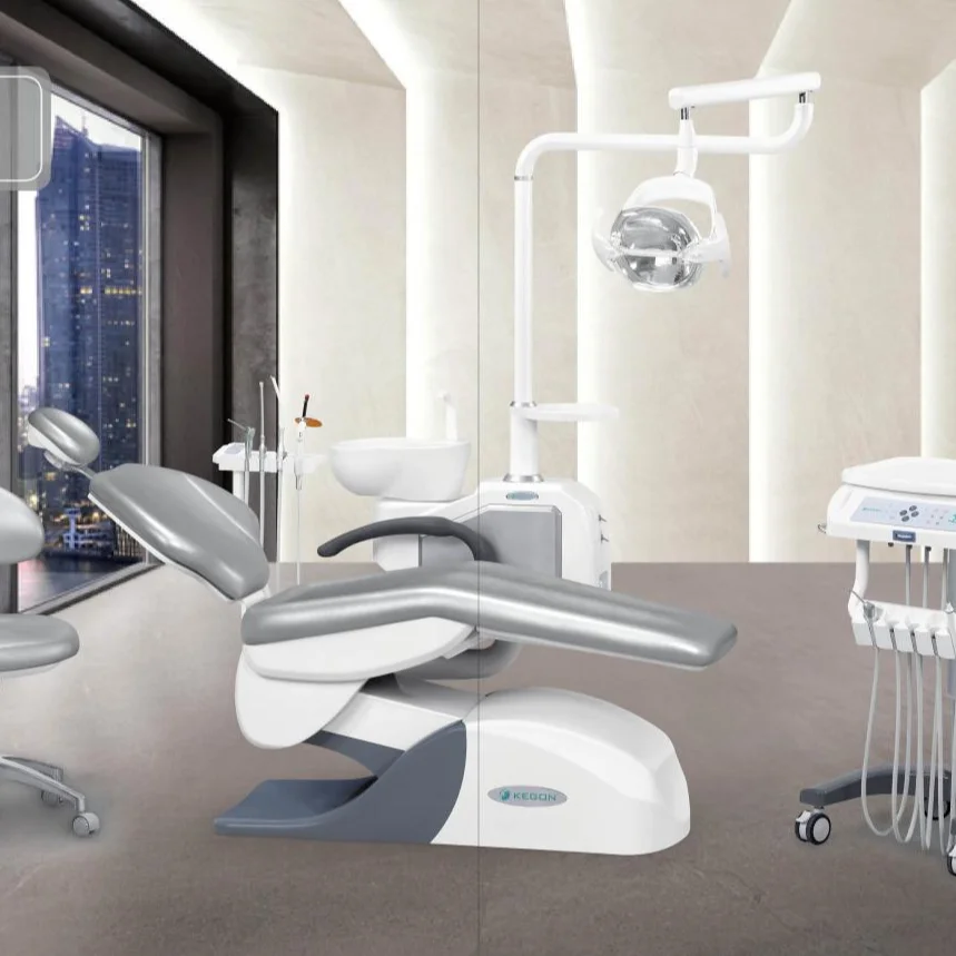 2022 Best Selling smart suitcase portable dental units and chair with air compressor sillones dentales