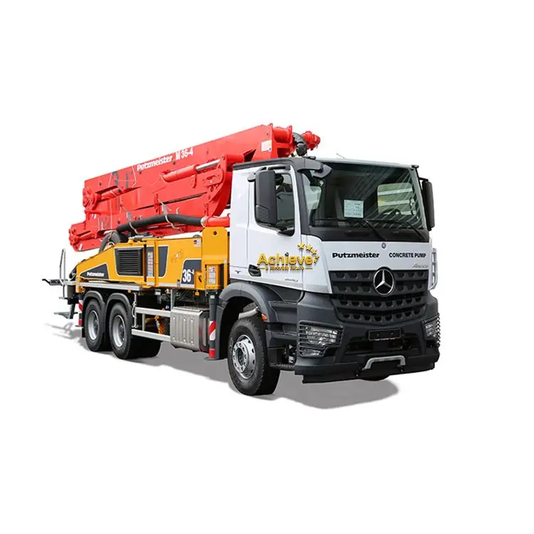 M38-5 38M High Quality China Machinery Used pump truck Truck Mounted Pumps Putzmeister Concrete Pump Car price