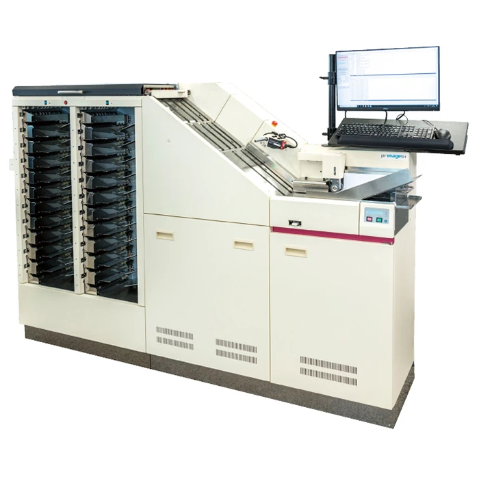 Scanner and barcode reader sorter for Invoice Survey Ballot paper made in Japan