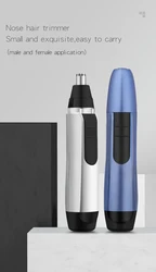 Electric Nose Ear Face Hair Removal Trimmer Shaver Cleaner Remover Tool