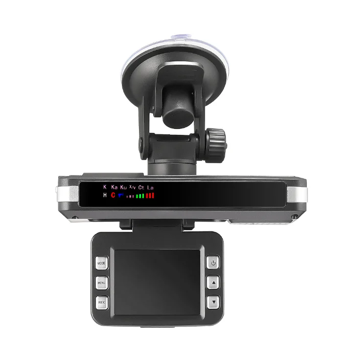 2 in 1 Car Dash Cam Radar Detector 2.0 inch Display 170 Degree Len Full HD 1080 Car DVR Dashboard Camera 24 Hour Parking