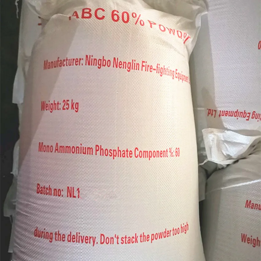 Высокое качество карта сухого порошка 30% 40% 50% 70% 90% ABC химического для DCP огнетушителя