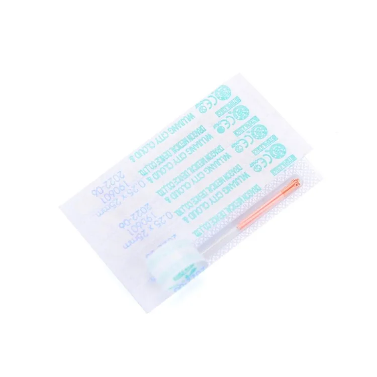 Hot Sale Disposable Copper Handle Acupuncture