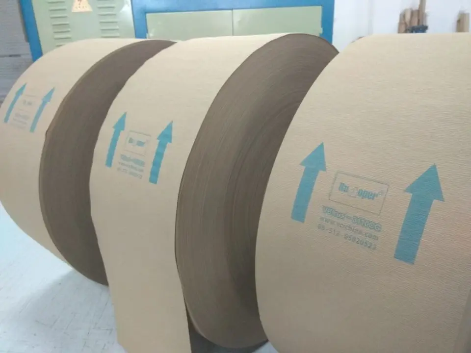 Reinforced Lamination Kraft wrapping  paper wrinkly VCI Creping Paper