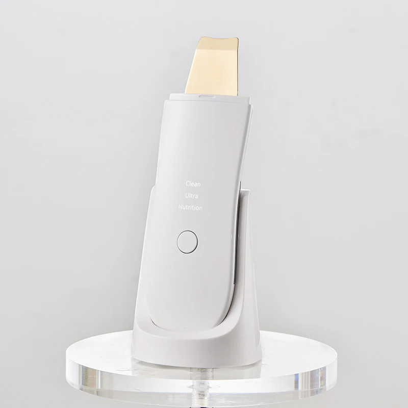 Home Use Facial Beauty Massage Beauty Device Ultrasonic Skin Scrubber