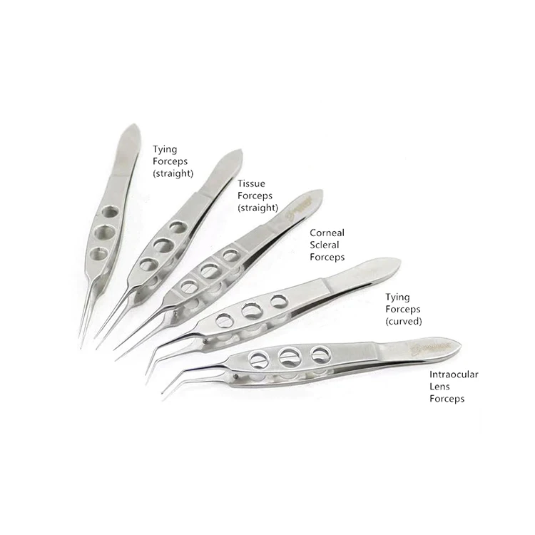 Hot sale stainless steel ophthalmic surgical instruments 21pcs cataract surgical set