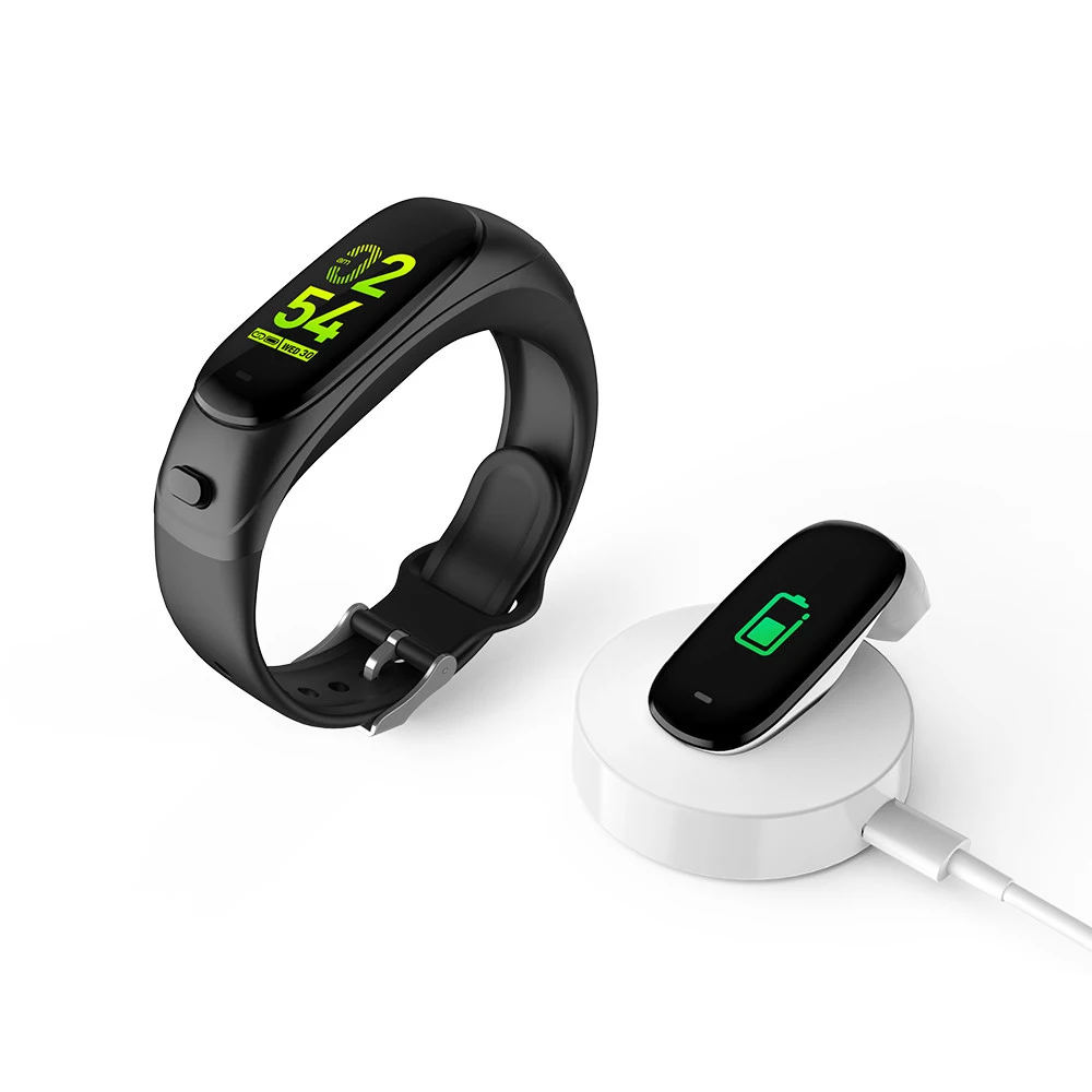 Fitup V08S СПЦ беспроводной Bluetootth наушники Talkband умный Браслет Talkbnd фитнес трекер активности