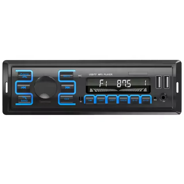 Model D3301 Customization Universal Build-in 1DIN FM/AUX -IN /MP3/WMA/APE/FLAC/ 5.0 BT Fix panel LED screen