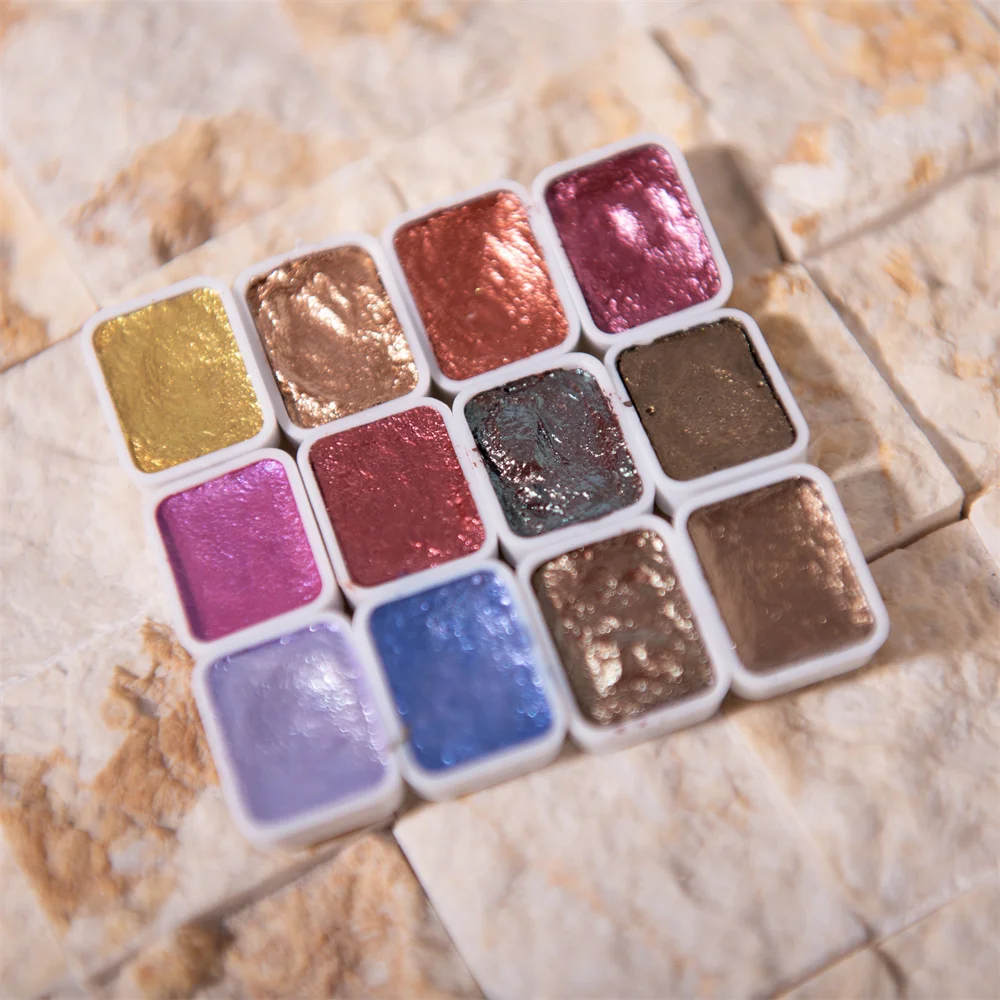 2022 New Nail Painting Watercolor Solid Blooming Shimmer Gel Paint Polish Glitter Powder Pigment Nails Art Products Suppliers