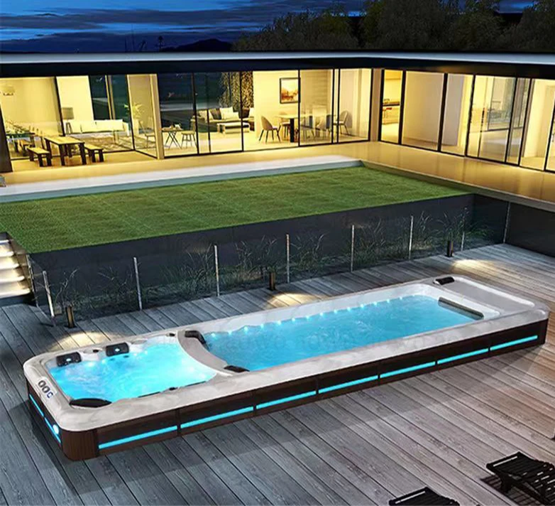 built-in fiber carylic 6m swim pool balboa siil lawasaayo  hot tube outdoor whirlpool tubs Bathtub  plunge ice bath cold pool