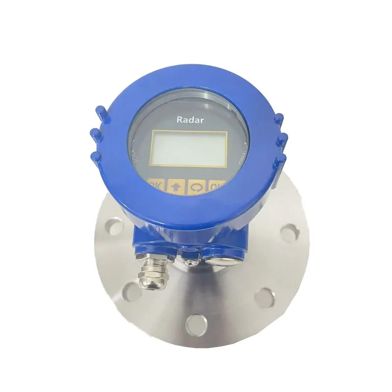 4-20ma pulse compact intelligent 80ghz silo radar level meter