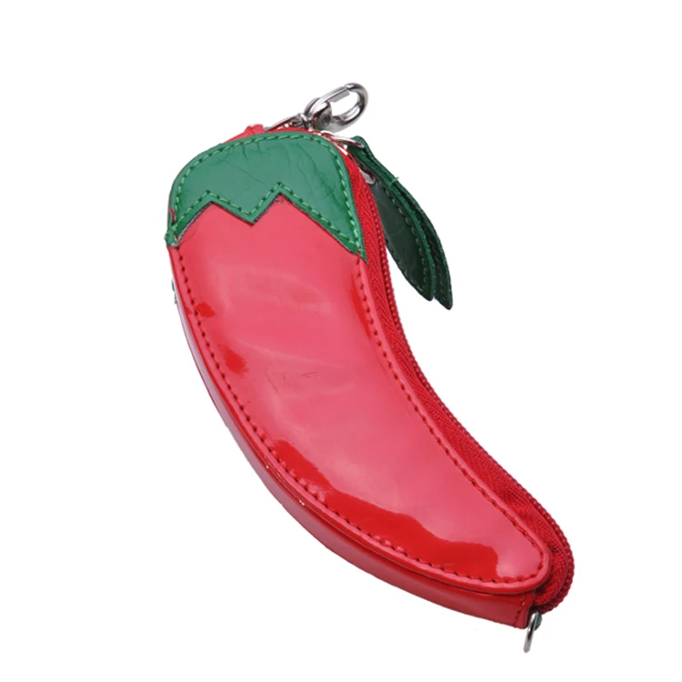 Cute nice cartoon features fruit coin wallet