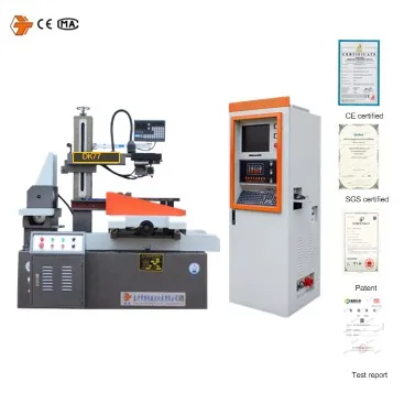 DRO LM guides Single multicut taper DK77 CNC wire cut  edm machine for conductive materials