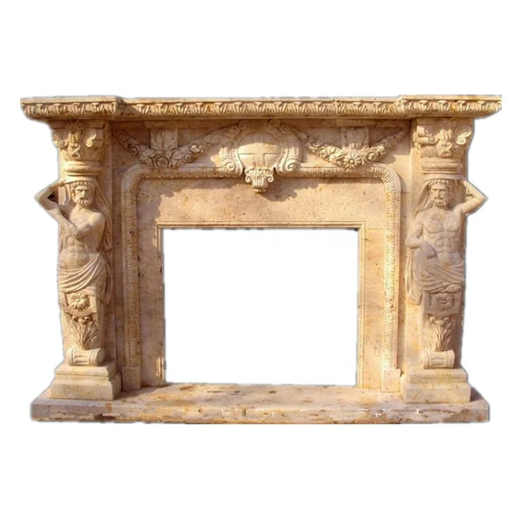 Construction home decoration natural stone electric fireplace italian carrara natural indoor marble fireplace