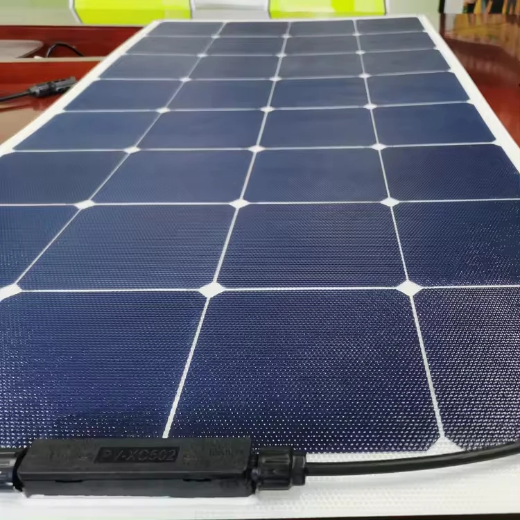 Glory Solar OEM Sunpower 100W 18V Flexible Solar Panel For Rv Boat Cabin Tent Or Any Irregular Surface Roof System