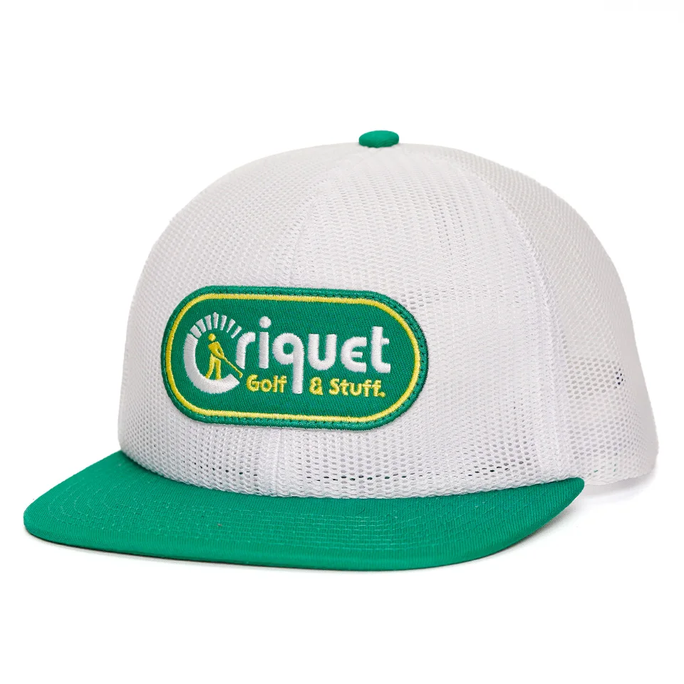 Пользовательские 5-панельные вышитые нашивки с логотипом зеленые кепки тракера все сетчатые кепки