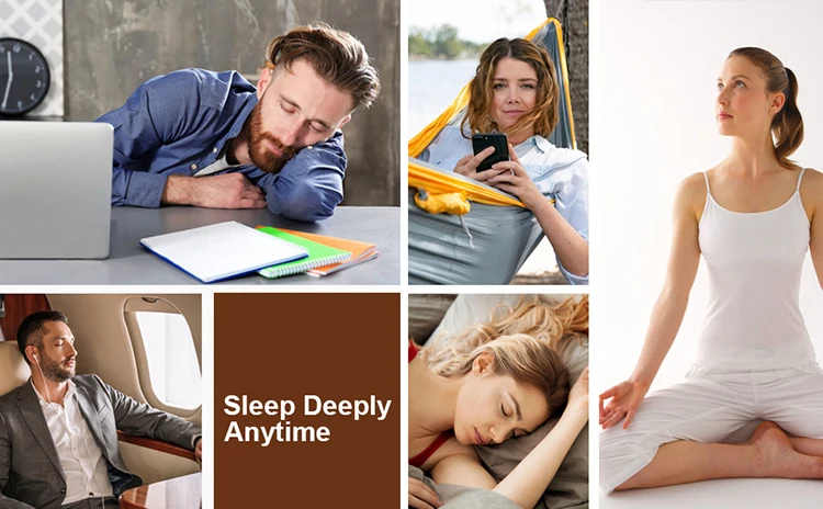 3D Contoured 100% Blackout Eye Mask For Sleeping With Adjustable Strap