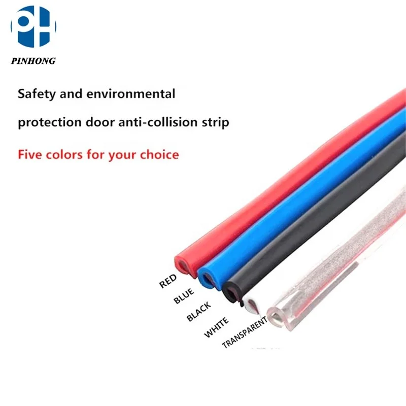 16Ft (5M) Car Edge Trim Rubber Seal Protector with U shape Car Protection Car Door Edge Guard