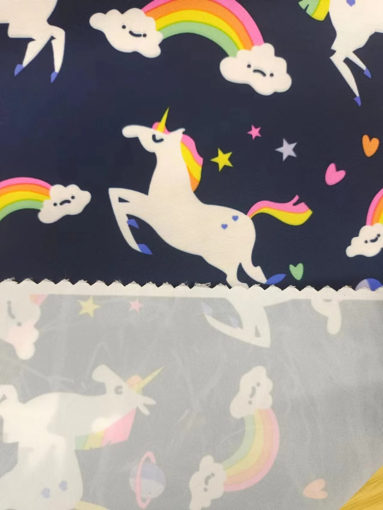 water repellent 420d custom print printing printed nylon ripstop oxford taffeta fabric