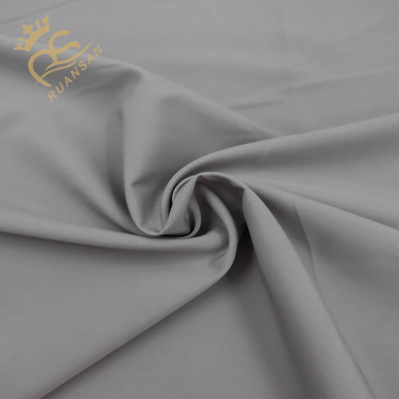 Shaoxing Ruansan 92% Polyester 8% Spandex 75D 4-Way Stretch Woven Fabric Outdoor Use Hot Sale Single Elastane Polyester Fabric