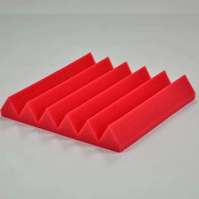 Sound insulation cotton triangular groove sound-absorbing cotton self-adhesive wall indoor flame retardant