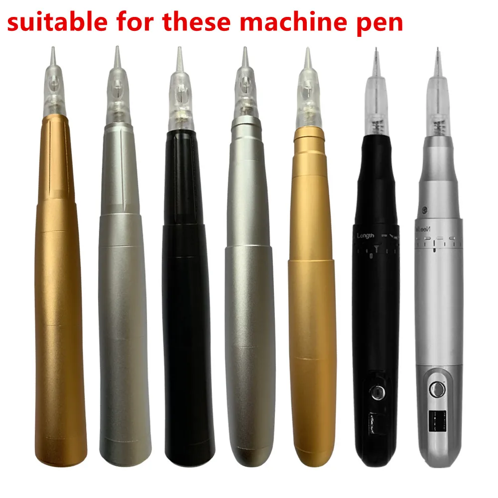 OEM Tatuajes 1P 3P 5P 5F 7F Microblading Tattoo Needles Needle Cartridges For Permanent Makeup Machine Ez Tattoo Needle Supplies