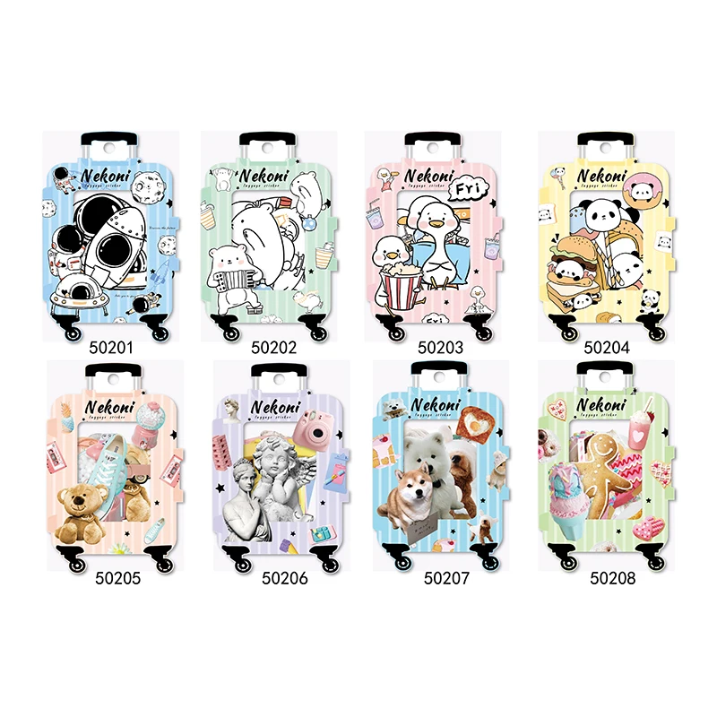 Nekoni Waterproof Sticker Flakes Laptop Decorative Decals Self Adhesive Decals for Stickers Pack Animal Luggage Decals