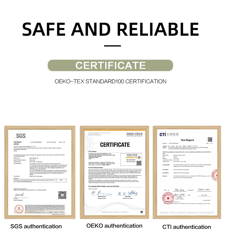 customize Fireproof adhesive buckle belt Fabric Reusable Safety Fireproof Nylon Flame Retardant Hook And Loop Fastener Tape