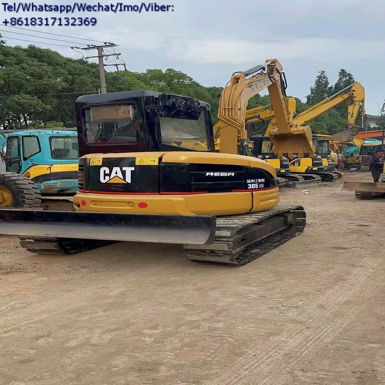 Used Cat 305CR 305SR 5 ton Crawler Excavator Japanese Brand