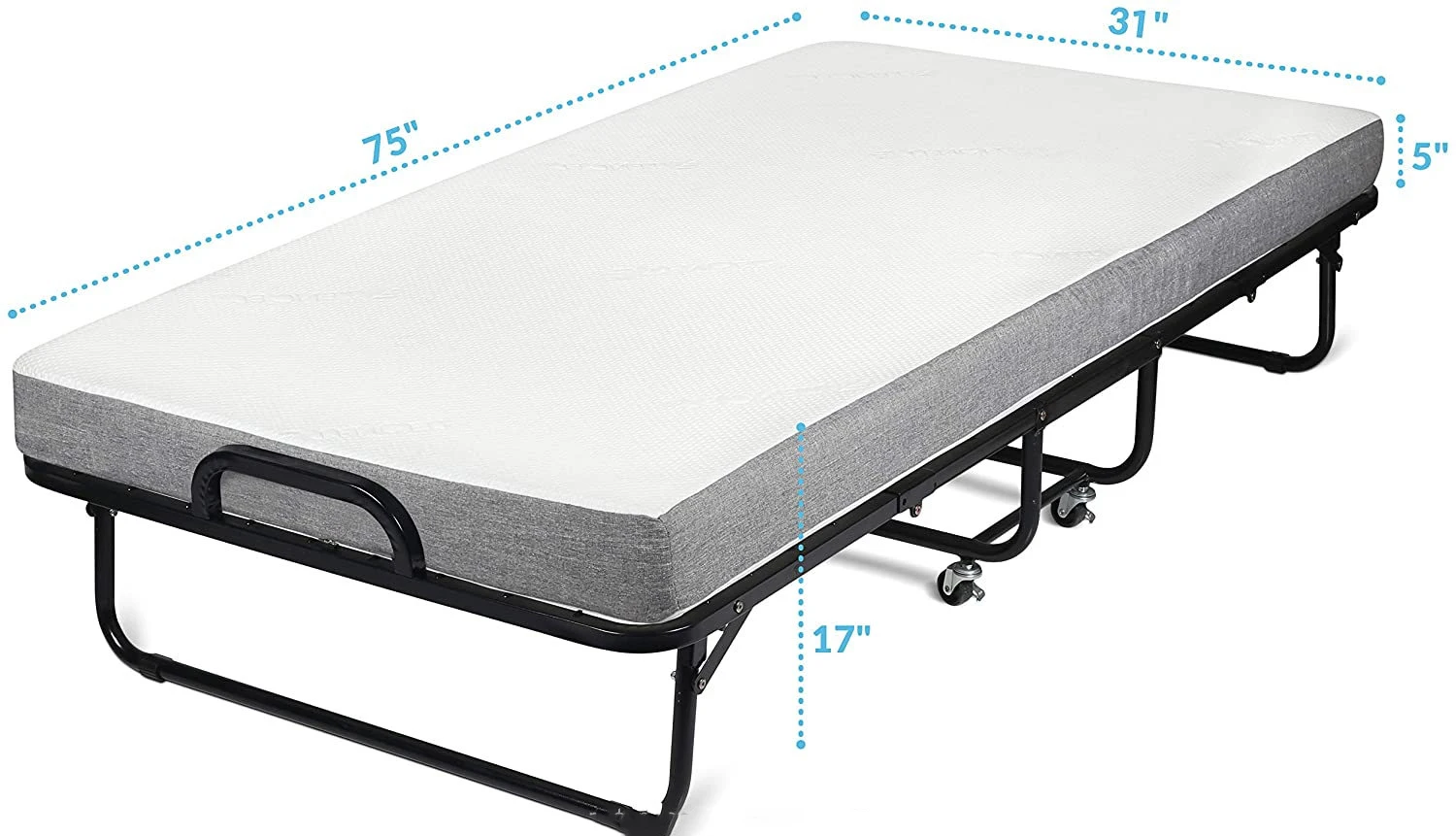 Modern Single Wholesale Foldable Adjustable Divan Hospital Metal Office bed