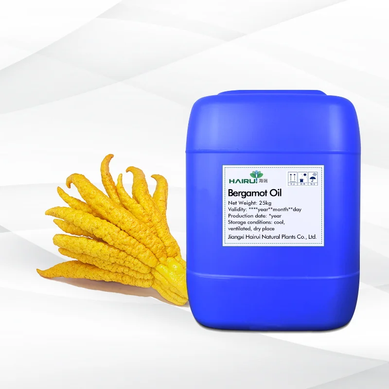 China produces quality organic aromatherapy fragrance Essential Oil Soothe the Mood and Relax Bergamot Oil