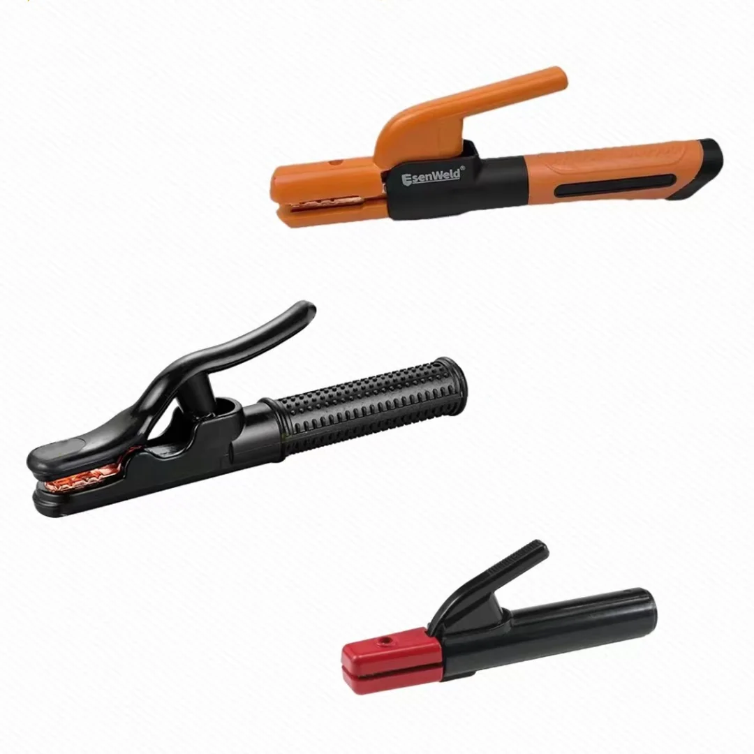 Factory OEM Pure Copper Holland Style  welding cable electrode holder welding tool koreanholland type welding electrode holder