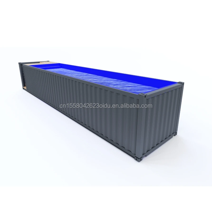 Modern Design Prefabricated Steel Container Swimming Pool for Outdoor Vacations Hotels Parties or Office Use
