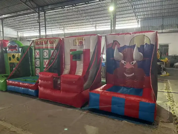 2/3/4/5in1 indoor or outdoor Interactive Sport Games blow up party inflatable carnival games for kids and adults team building
