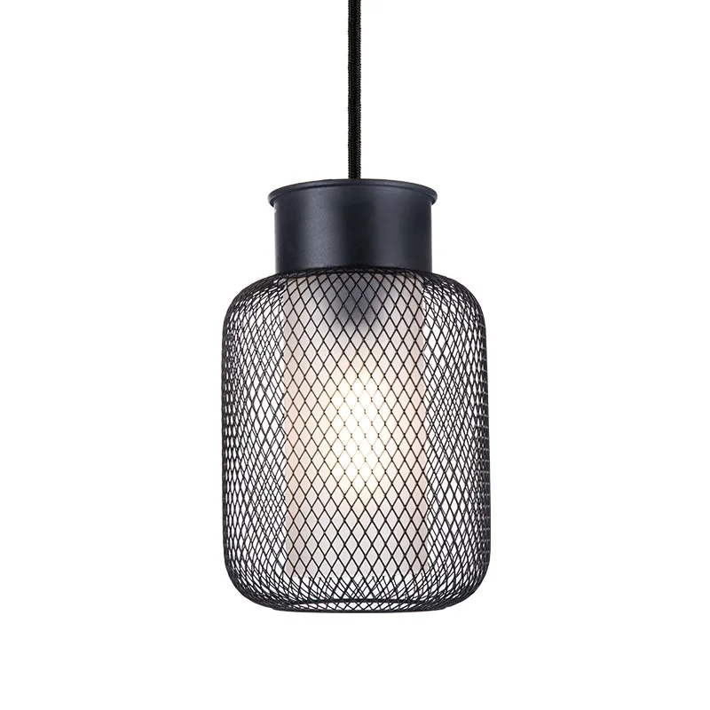 Modern Iron Pendant Lights E26 E27 Lamp Holder 110V 220V LED Lights Retro Edison Bulb Decor Hanging Lamp