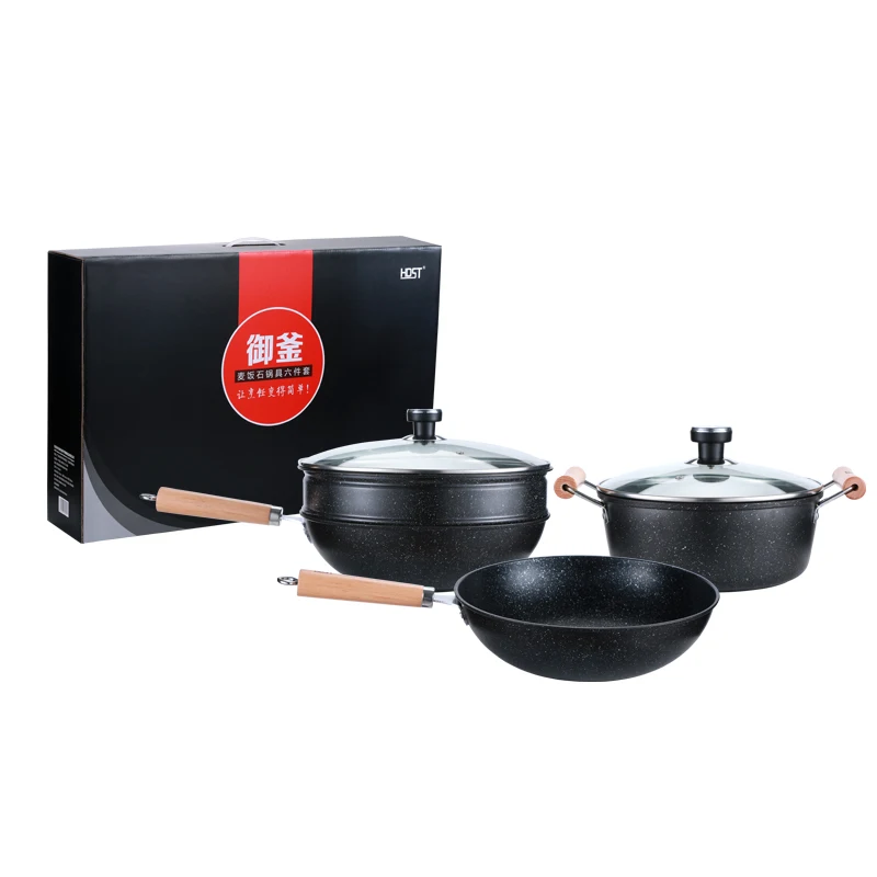 Nonstick Kitchen Cookware Set Pots Pans Set with Frying Pans