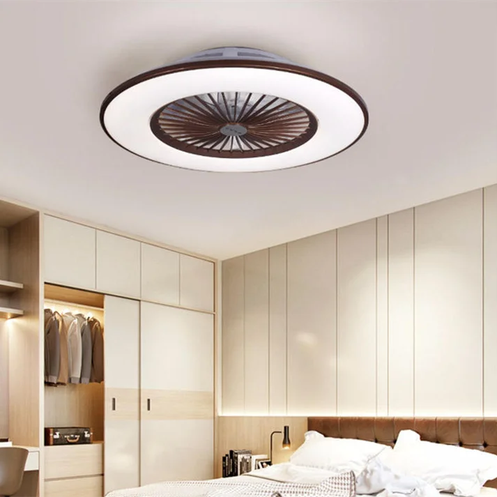 72W Super Bright Wifi APP + Remote Control LED Smart Ceiling Fan Light For Bedroom Living Room Hotel Apartment Villa