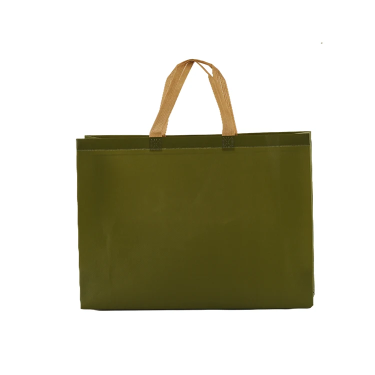 Переработанная водонепроницаемая многоразовая Нетканая продуктовая сумка для покупок spunbond