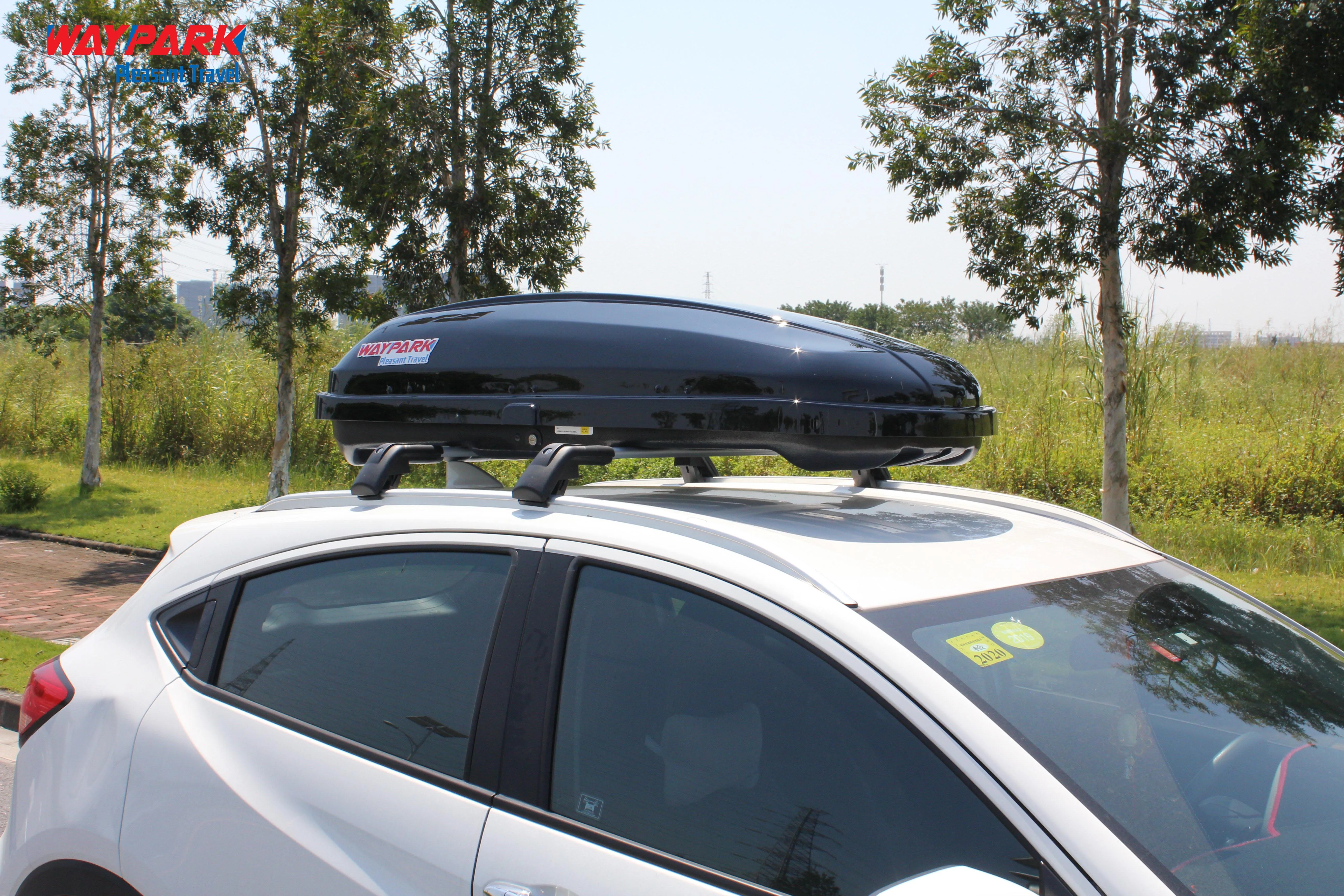 Заводская цена 400L черная крыша лодка ящик багажник на крышу