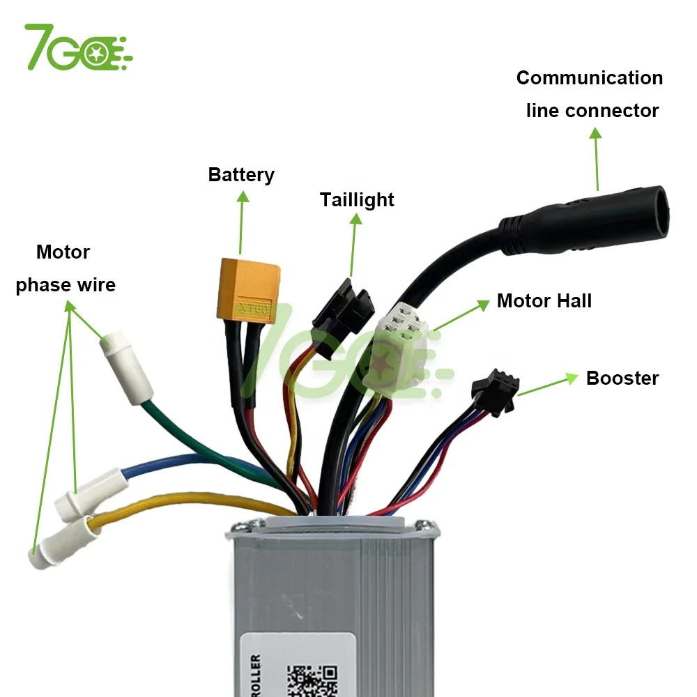 US EU Warehouse Stock Brushless electric bicycle bike DC Motor speed controller 48V 750W Electric e bike bldc motor controller