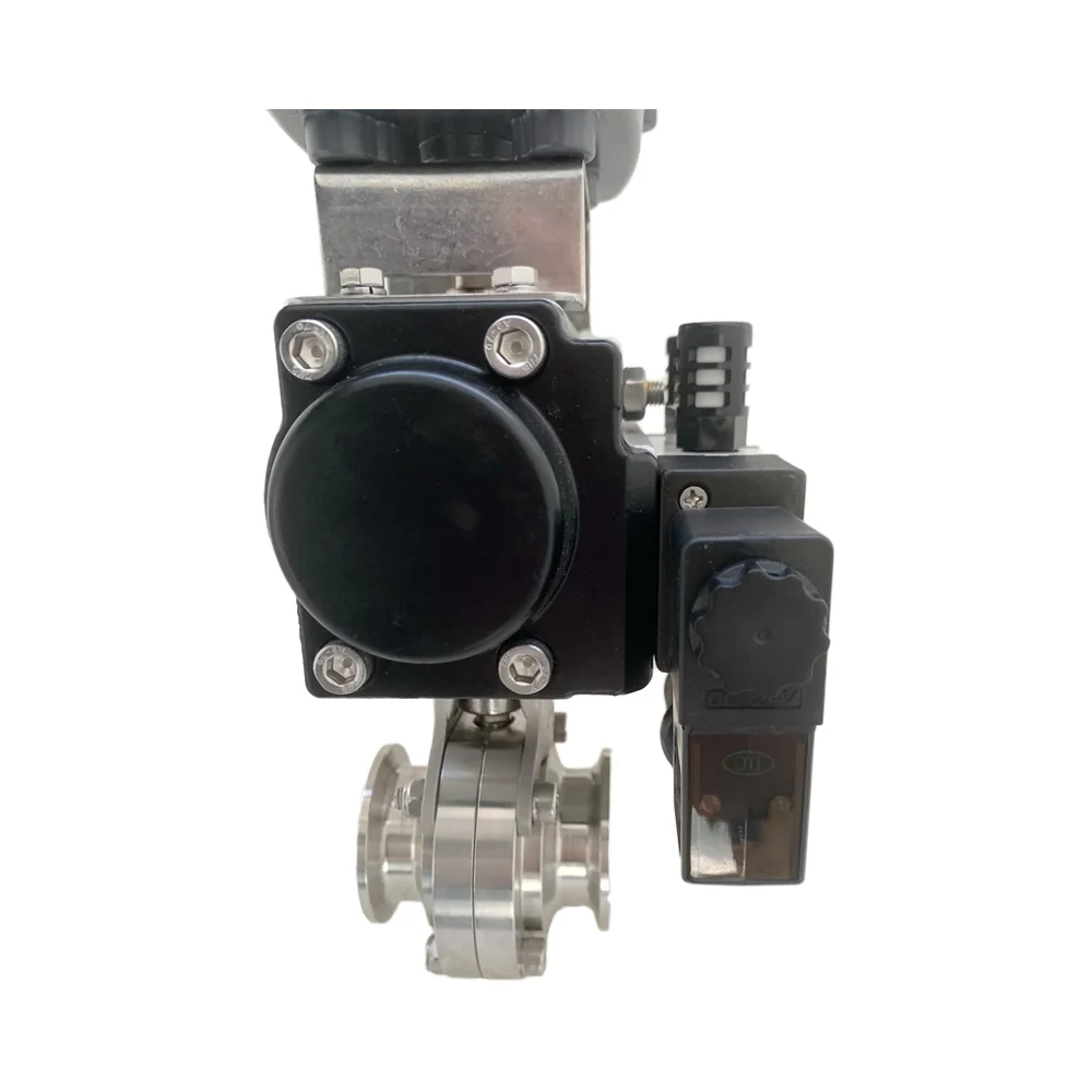 High Quality Stainless Steel 304/316 Solenoid Valve Pneumatic Actuator Ball Valve Water Gas Acid Oil Manual Customizable OEM