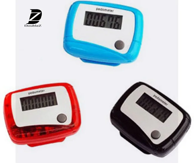 One Button Walking Fitness LCD Display Pedometer