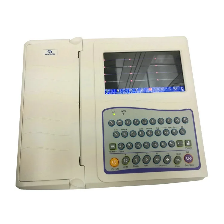 RC-ECG3312 12channel ECG machine, pc based types of ecg machine of very good price