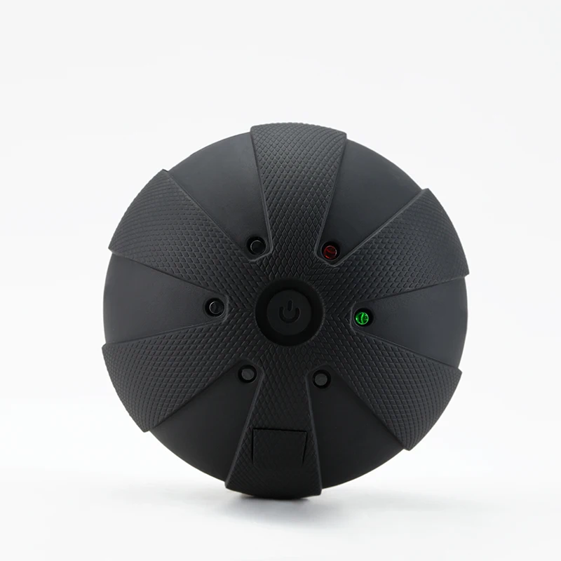 dropshipping vibration massage ball-Peanut massager a lacrosse ball with a vibrating foam roller | Vibration roller for rec