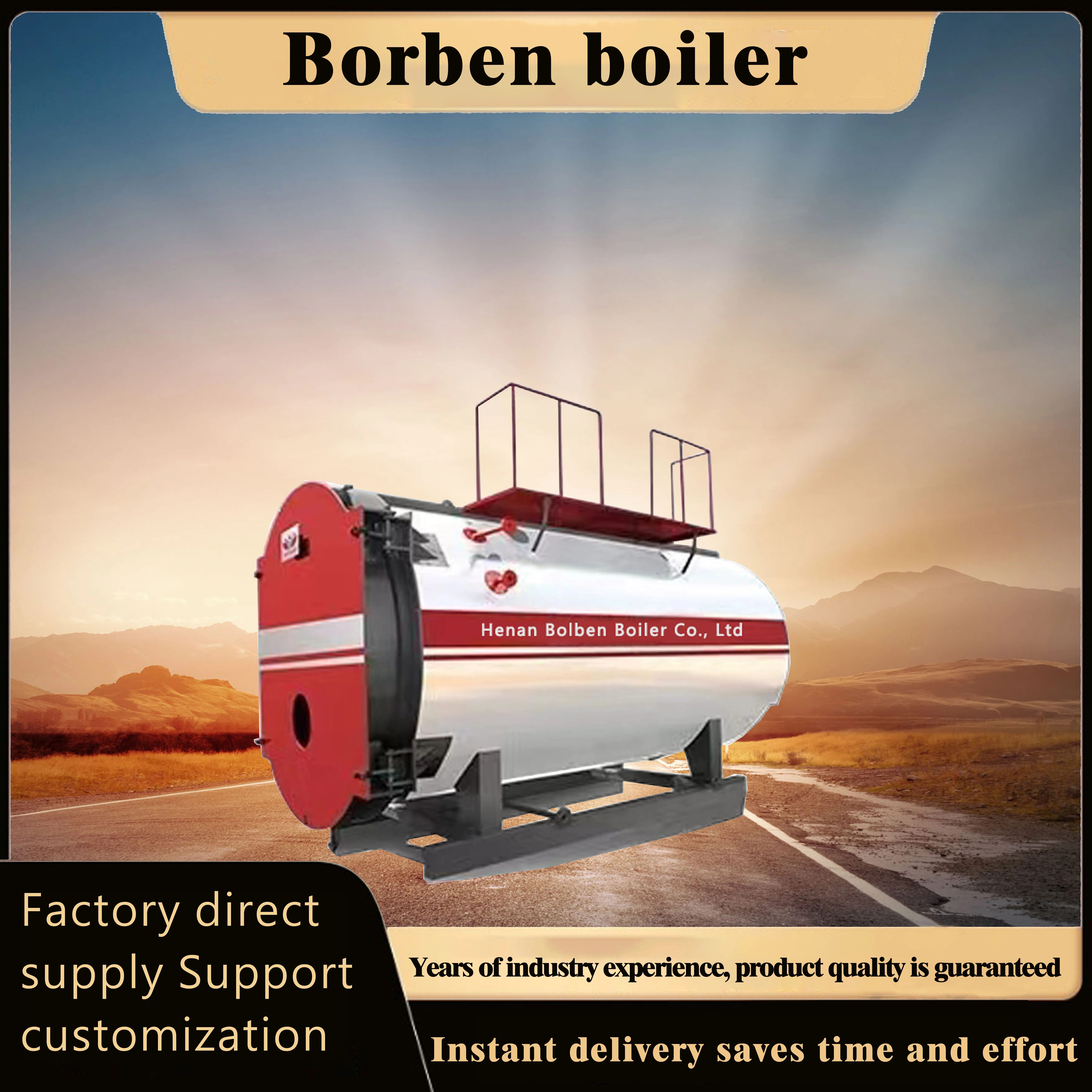 Free of inspection low nitrogen 2t natural gas evaporator food electronic industrial steam generator spot commercial boiler